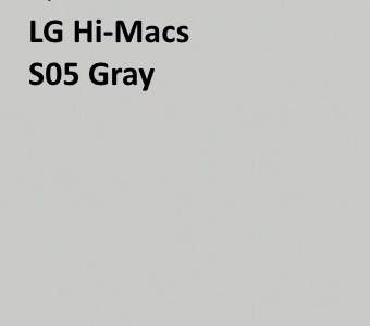 Акриловый камень LG Hi-Macs S05 Grey